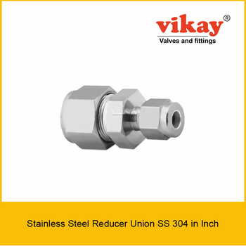 Reducer Union SS 304 x Inch