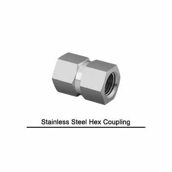 Hex Coupling SS 316 x Inch