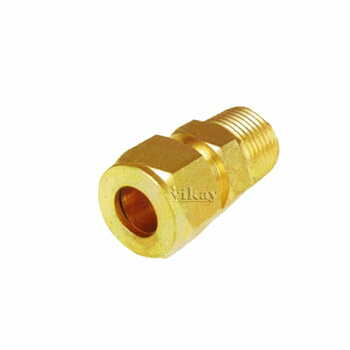 Brass Olive Connector Assembly 1/2" x 1"  - OCA121